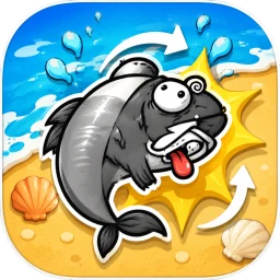 Symbol von Fisch-Flucht: Rätselspiel